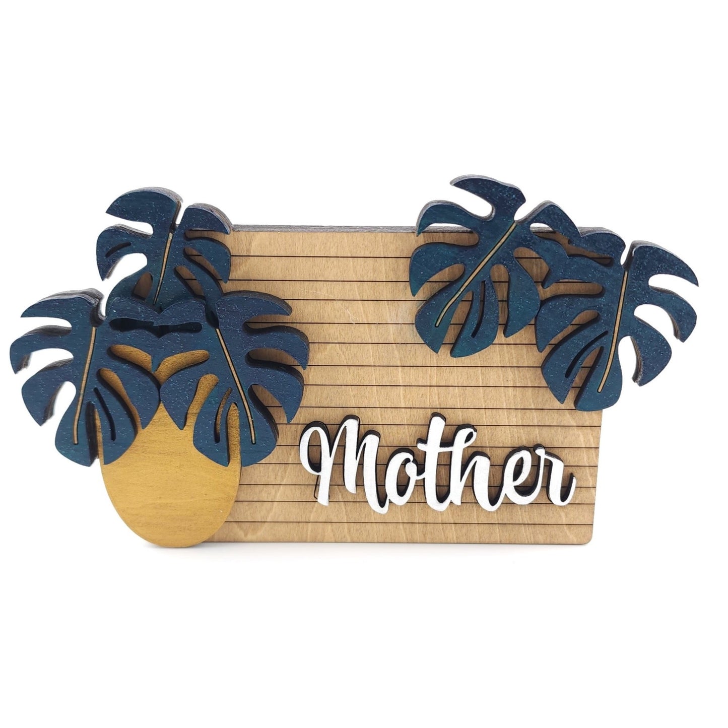 Mother's Day Gift Card Holder (Monstera Plant)