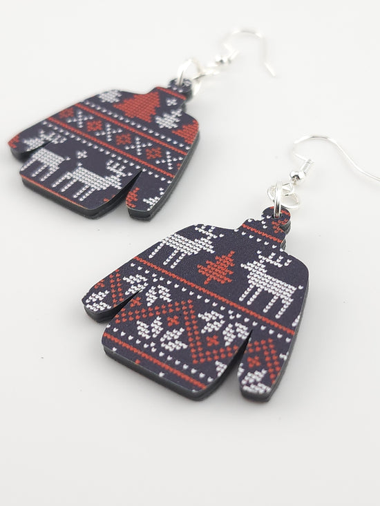 Ugly Sweater Earrings