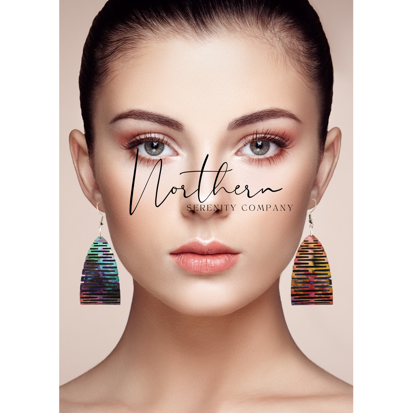 Wild Multi-Color Hinge Earrings