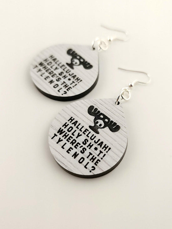 Where's The Tylenol? Earrings