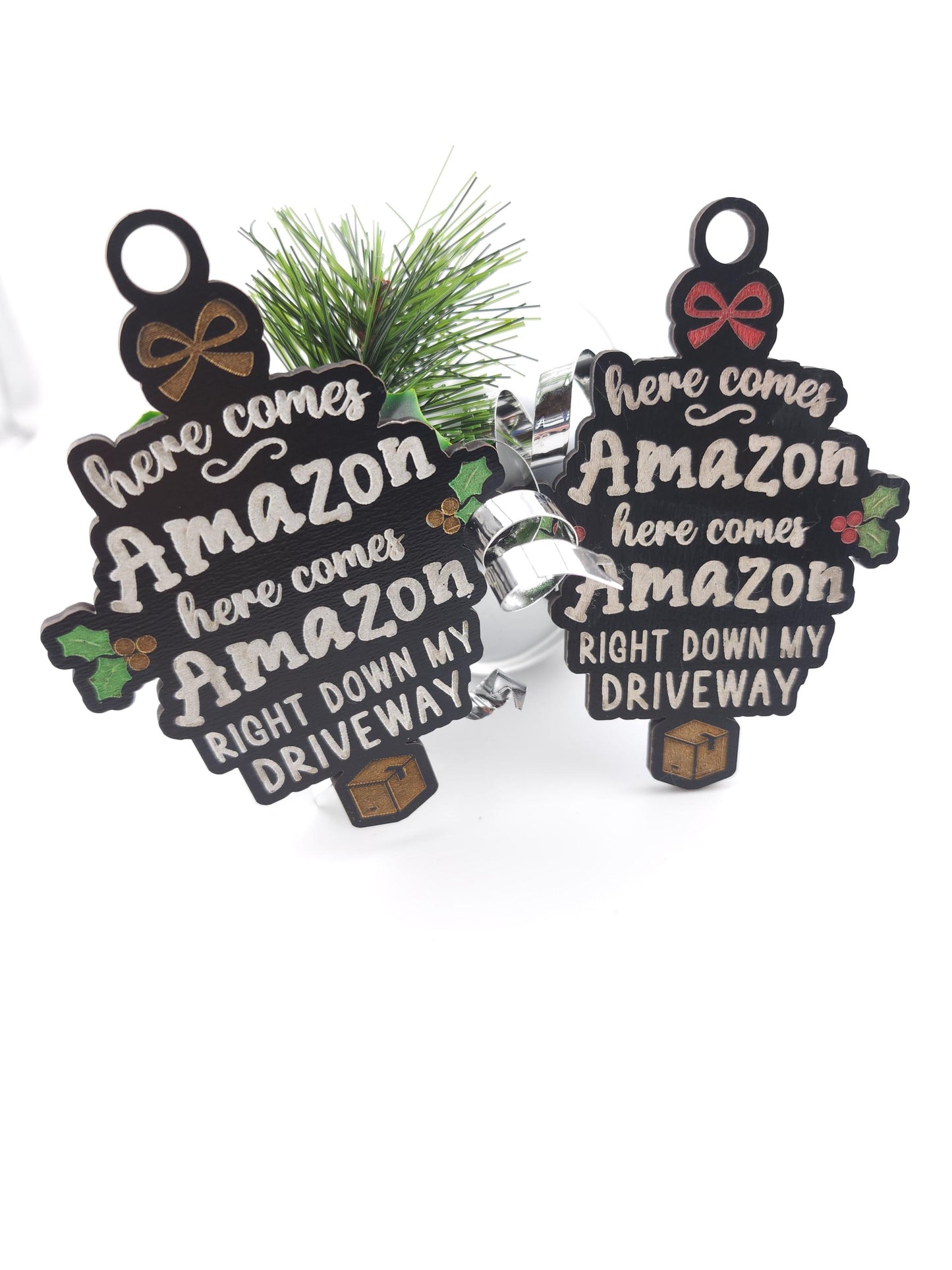 Here Comes Amazon Ornaments
