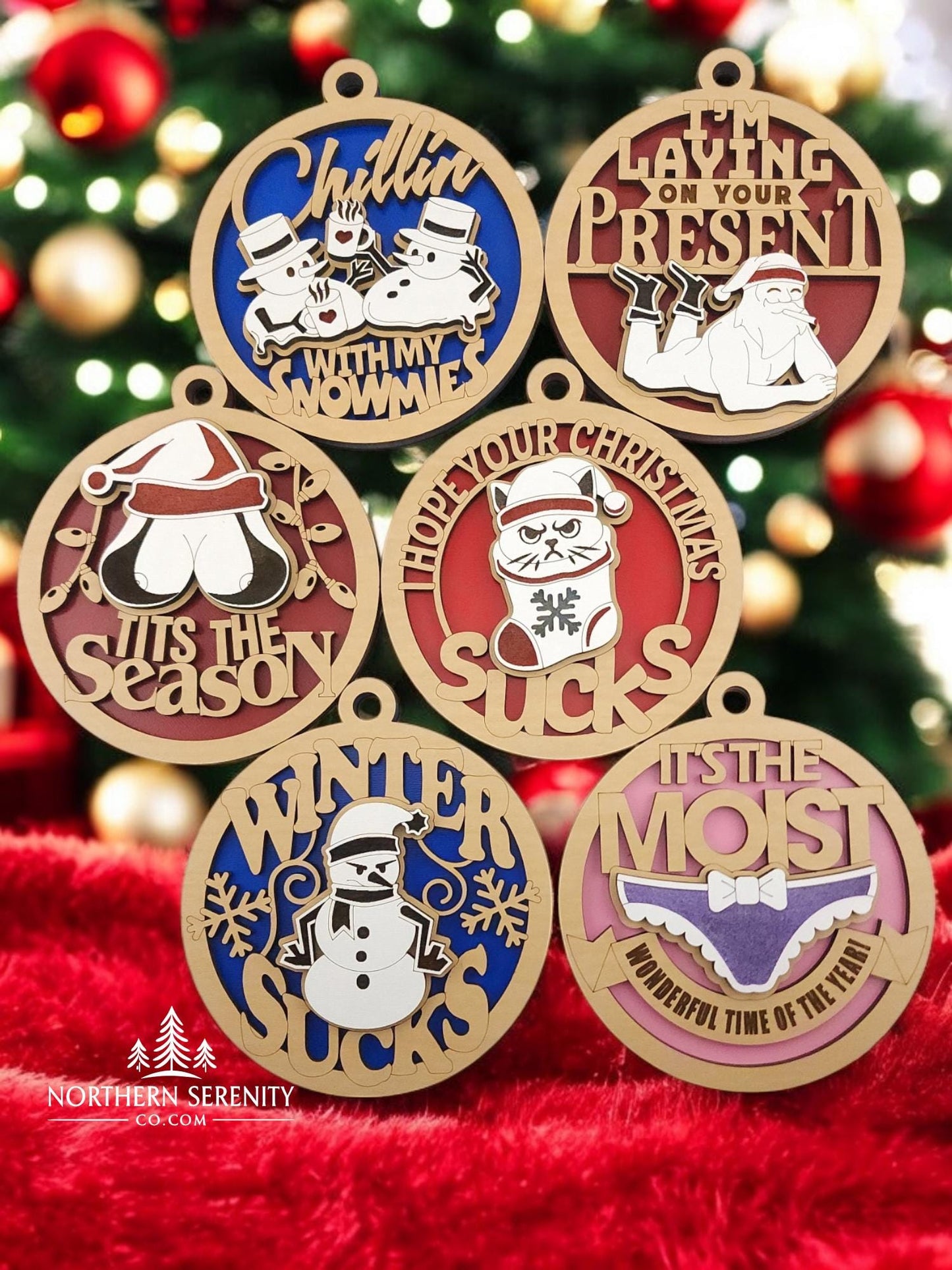 It's The Moist Wonderful Time of The Year Ornament