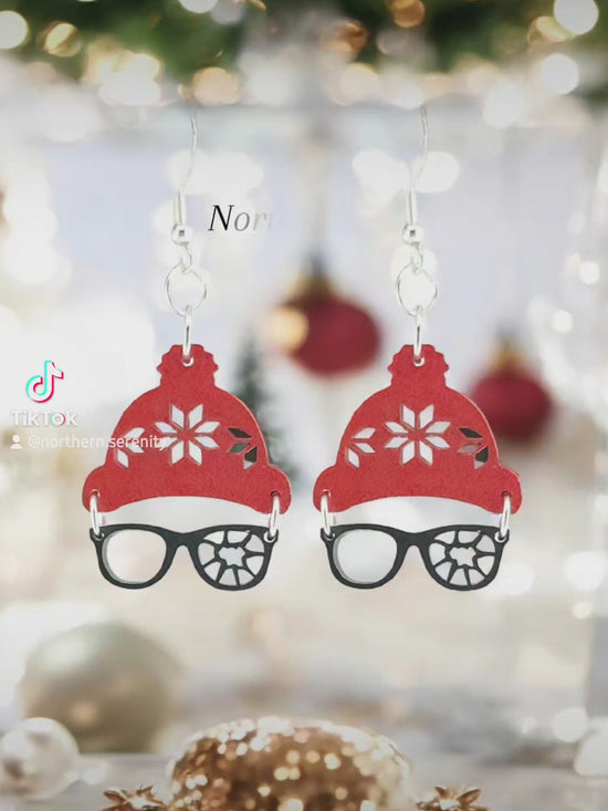 Load and play video in Gallery viewer, You&amp;#39;ll Shoot Your Eye Out Kid Earrings
